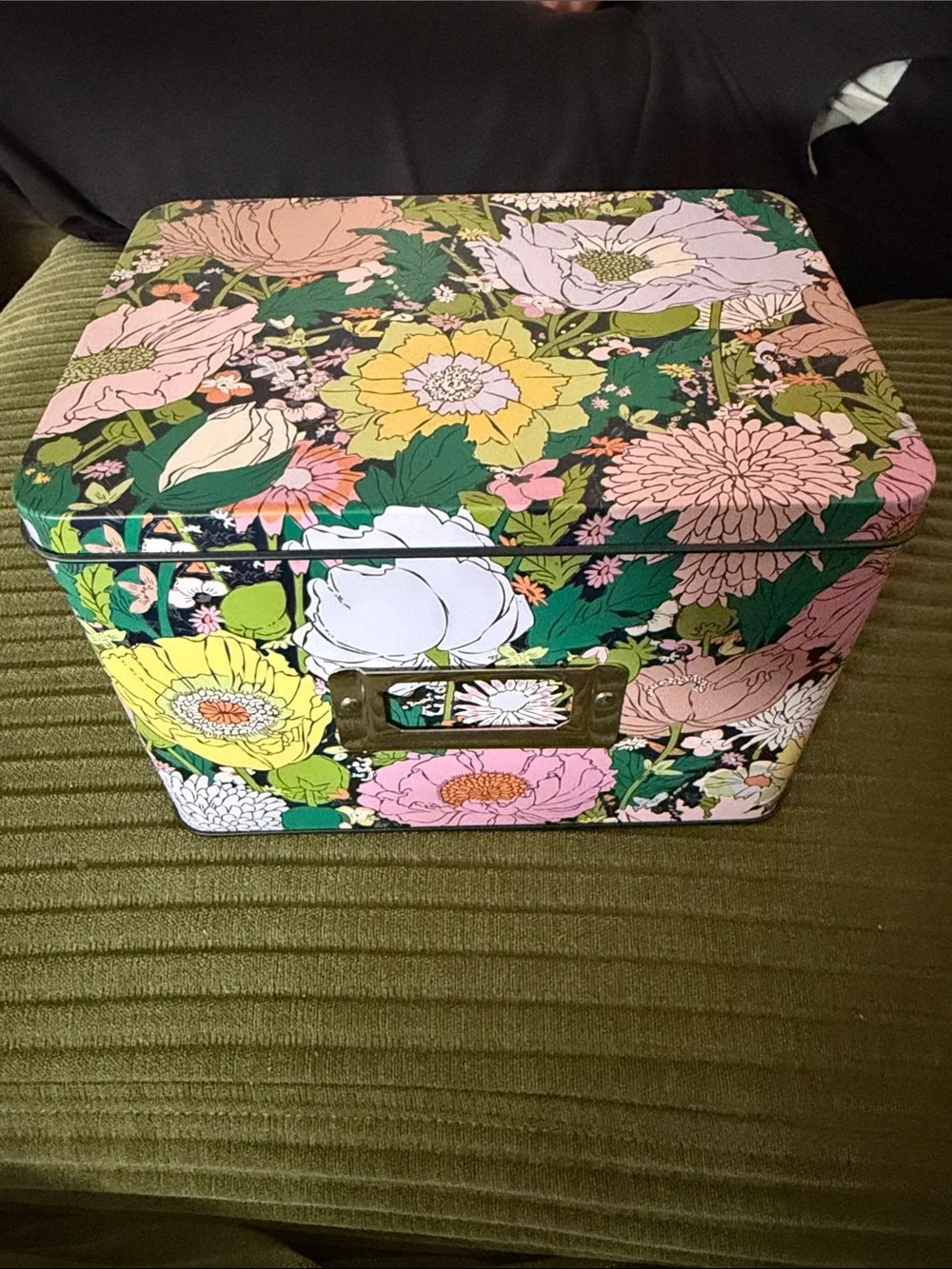 Floral Decorative Storage Box -Vera Bradley